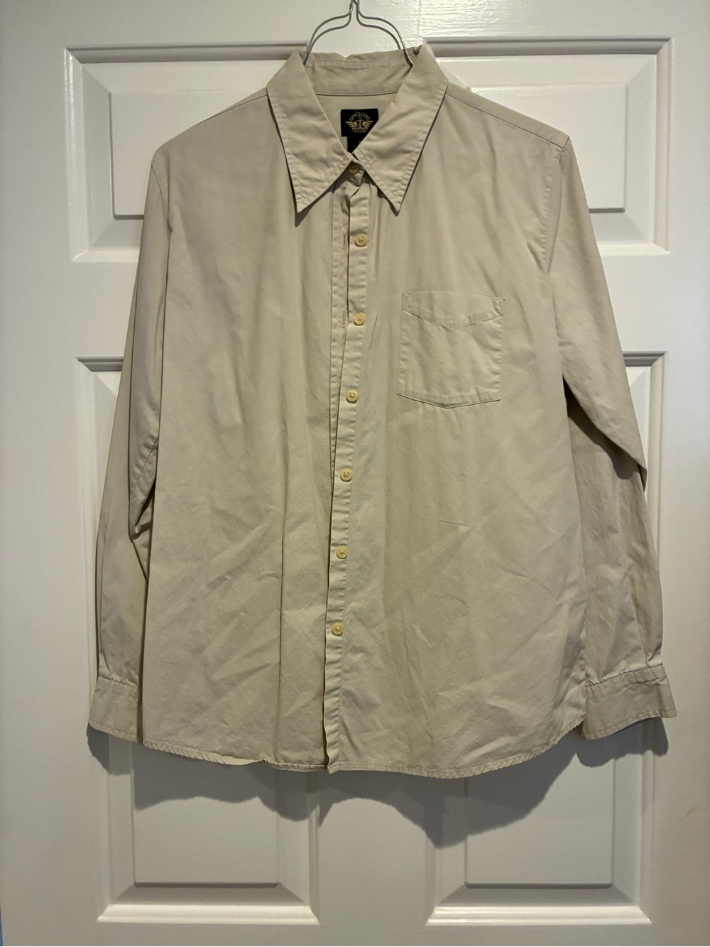 Dockers Cream Button-Down Shirt